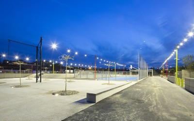 Basket, skatepark e luoghi di incontro: ecco il nuovo piazzale Europa