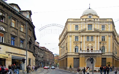 veduta di Sarajevo